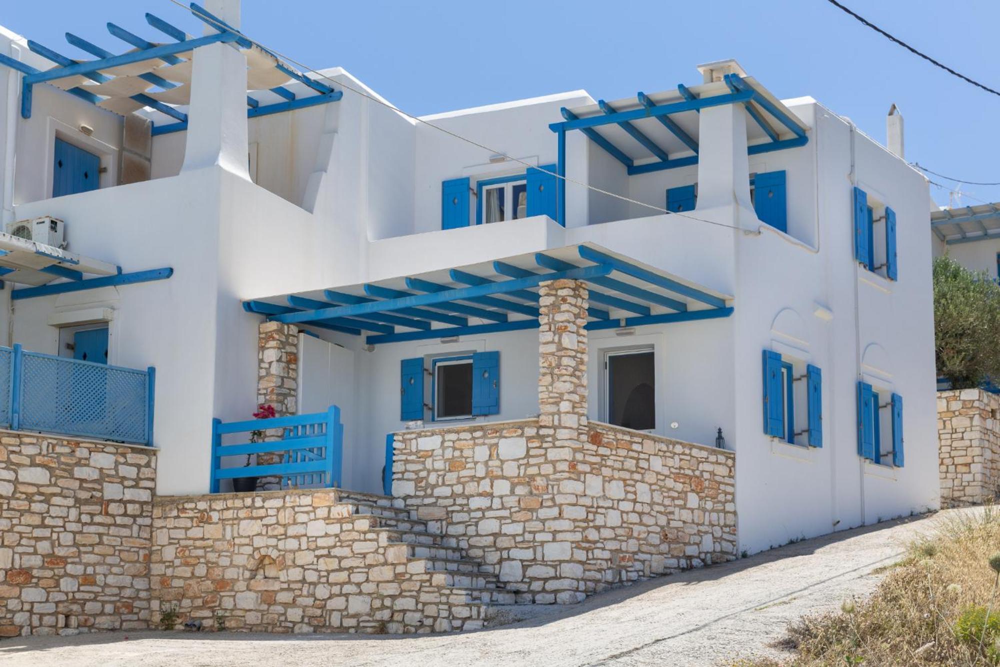 Cycladic Luxurious Maisonette Nausa Zewnętrze zdjęcie